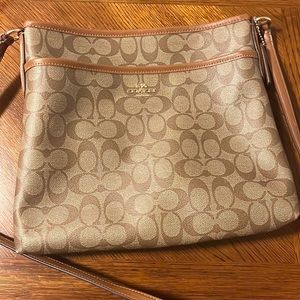 Coach cross body purse